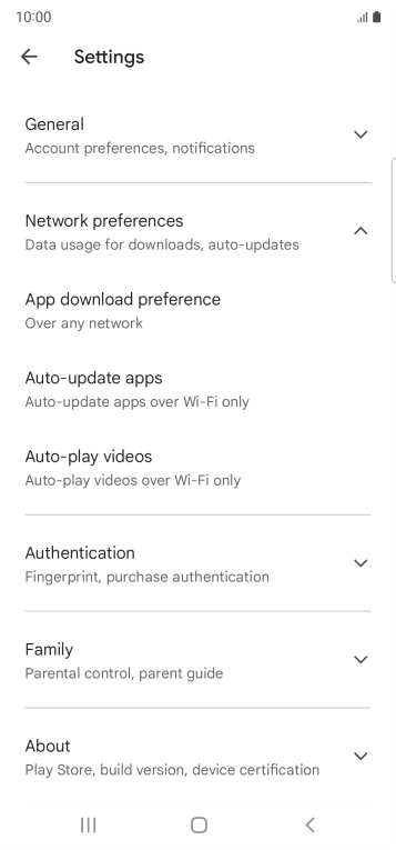 Press Auto-update apps.