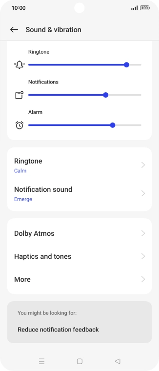 Press Ringtone.