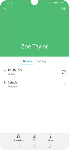 Press the required number.