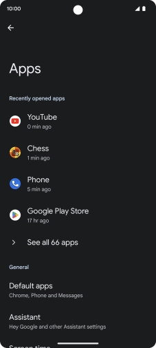 Press See all apps.