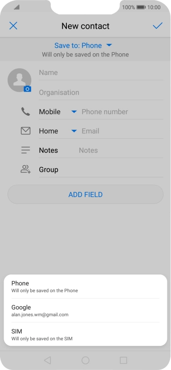 Press Phone.