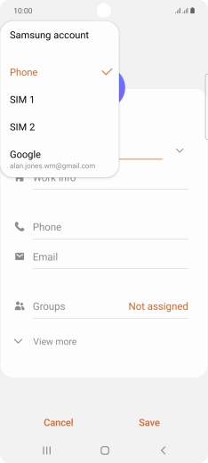 Press Phone.