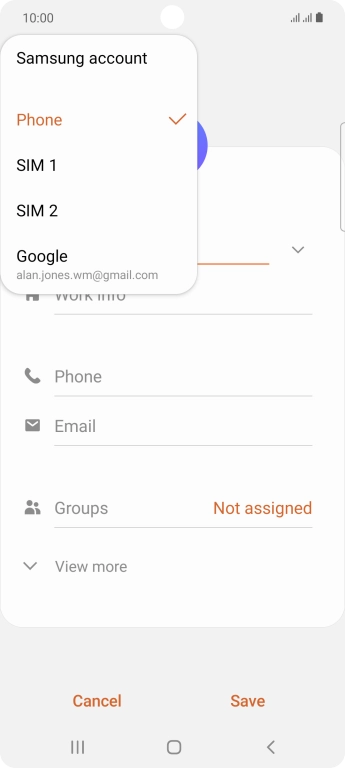 Press Phone.