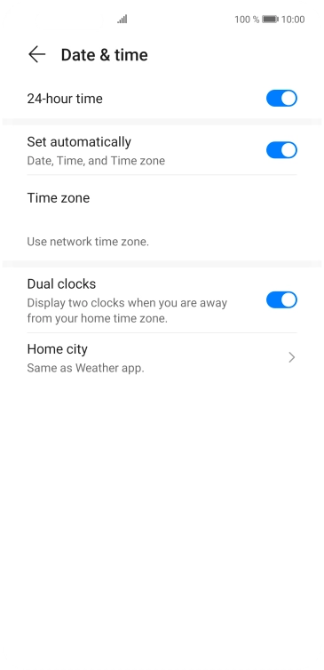 Slide your finger upwards starting from the bottom of the screen to return to the home screen.