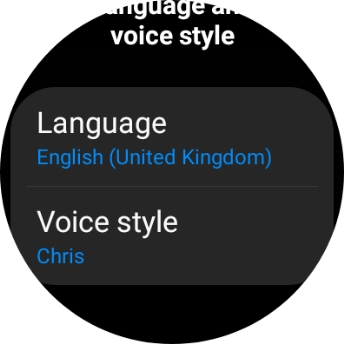 Press Language.