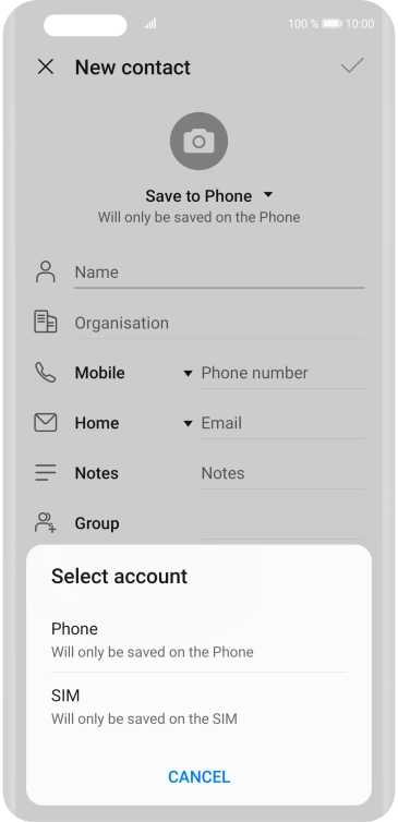Press Phone.