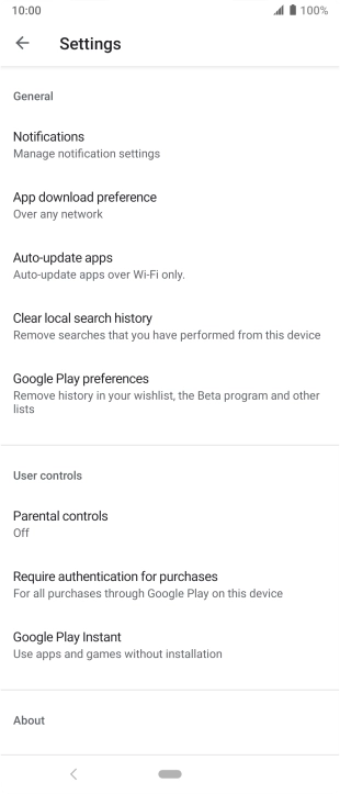 Press Auto-update apps.