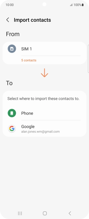 Press Phone.