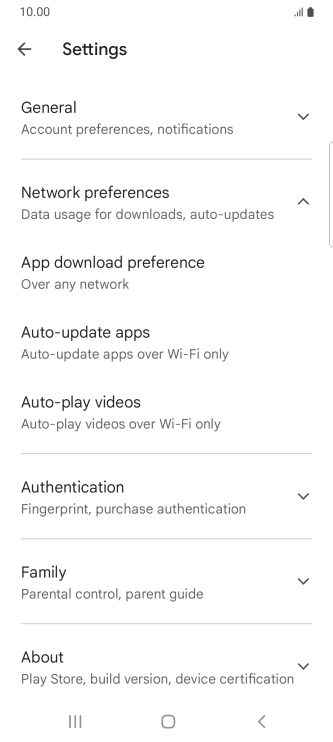 Press Auto-update apps.