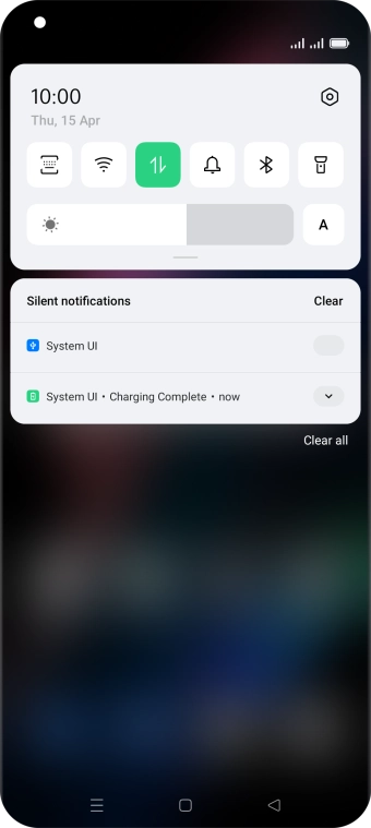 Press System UI.