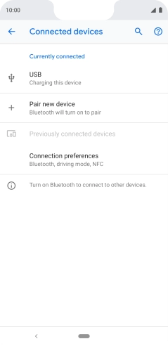 Press Connection preferences.