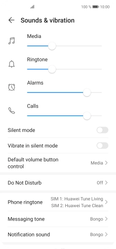 Press Phone ringtone.