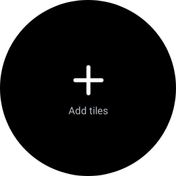 Press Add tiles.