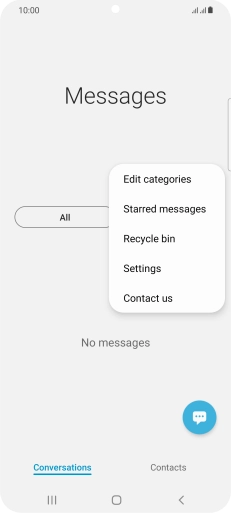 Press Settings.