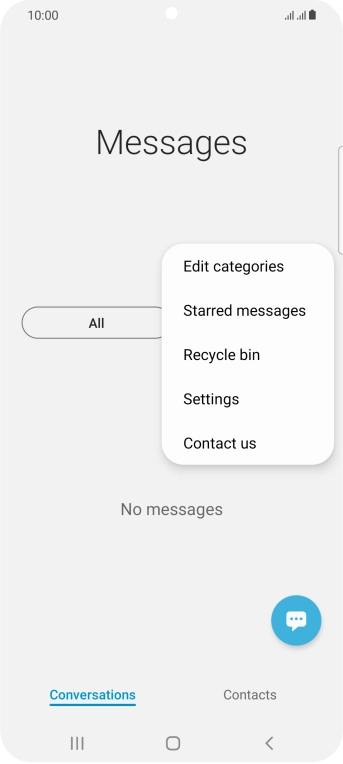 Press Settings.