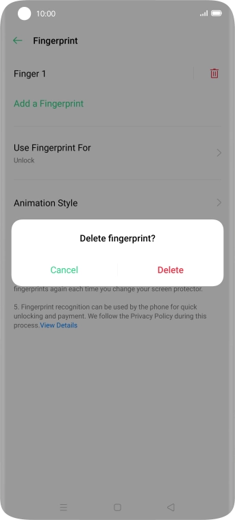 Press Delete.
