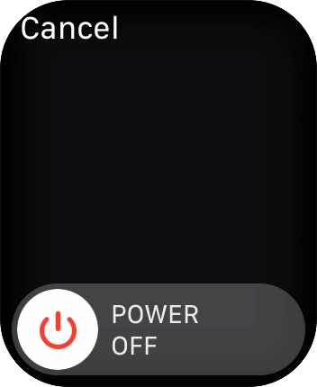 Press and drag the power off icon right.