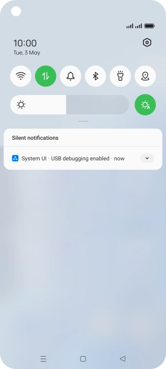 Press System UI.