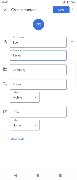 Press Phone and key in the required phone number.