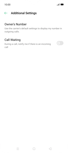 Press Owner's Number.