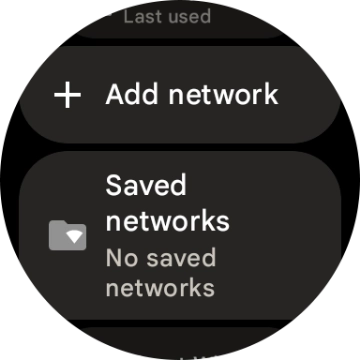 Press Add network.
