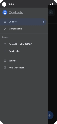 Press Settings.