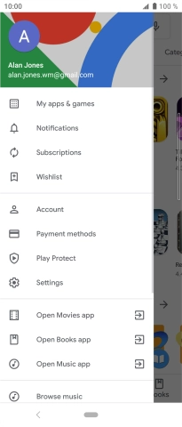 Press My apps & games.