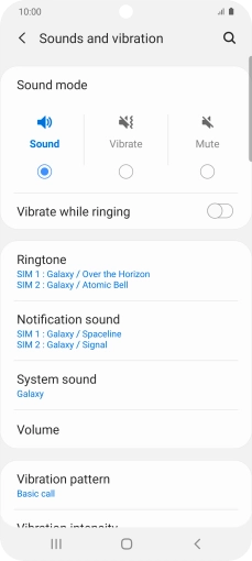 Press Ringtone.