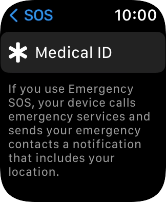 Press Medical ID.