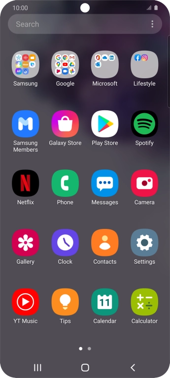 Press Play Store.