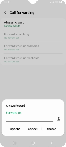Press Disable.