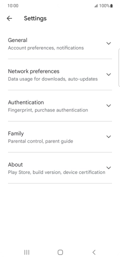 Press Network preferences.