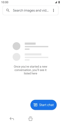 Press Start chat.