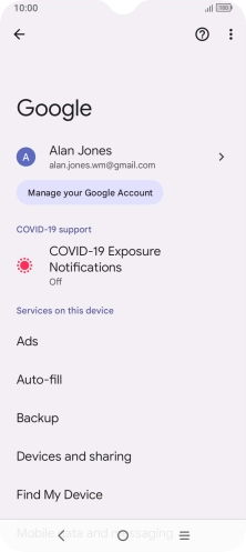 Press Find My Device.