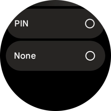 Press None.