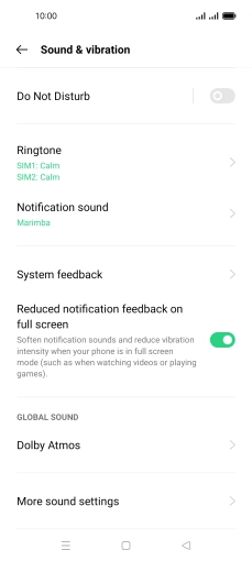 Press Ringtone.