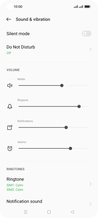 Press Ringtone.