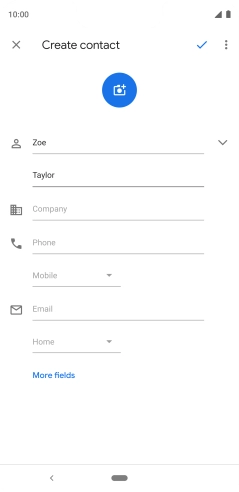 Press Phone and key in the required phone number.