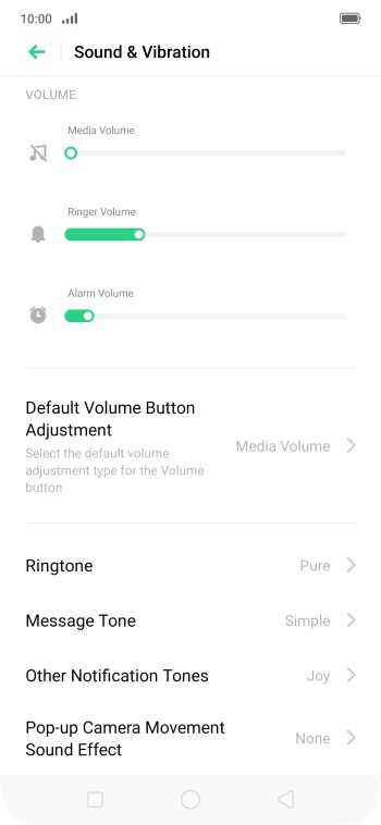 Press Ringtone.