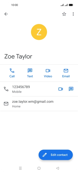 Press the required number.