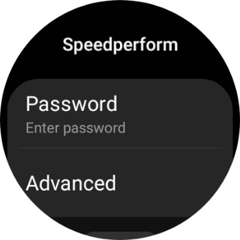 Press Password.
