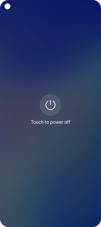 Press Touch to power off.