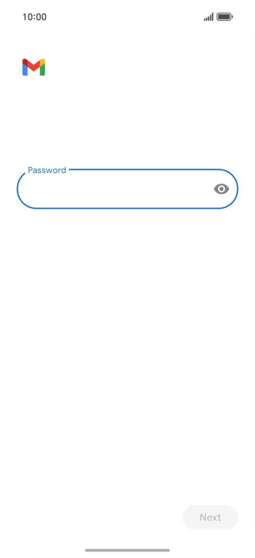 Press the field below 