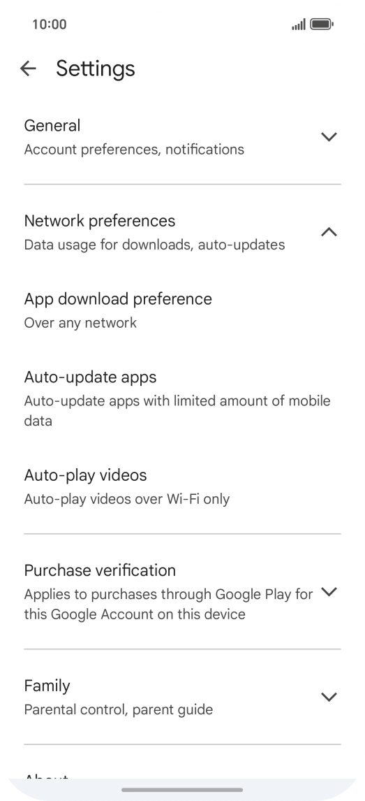 Press Auto-update apps.