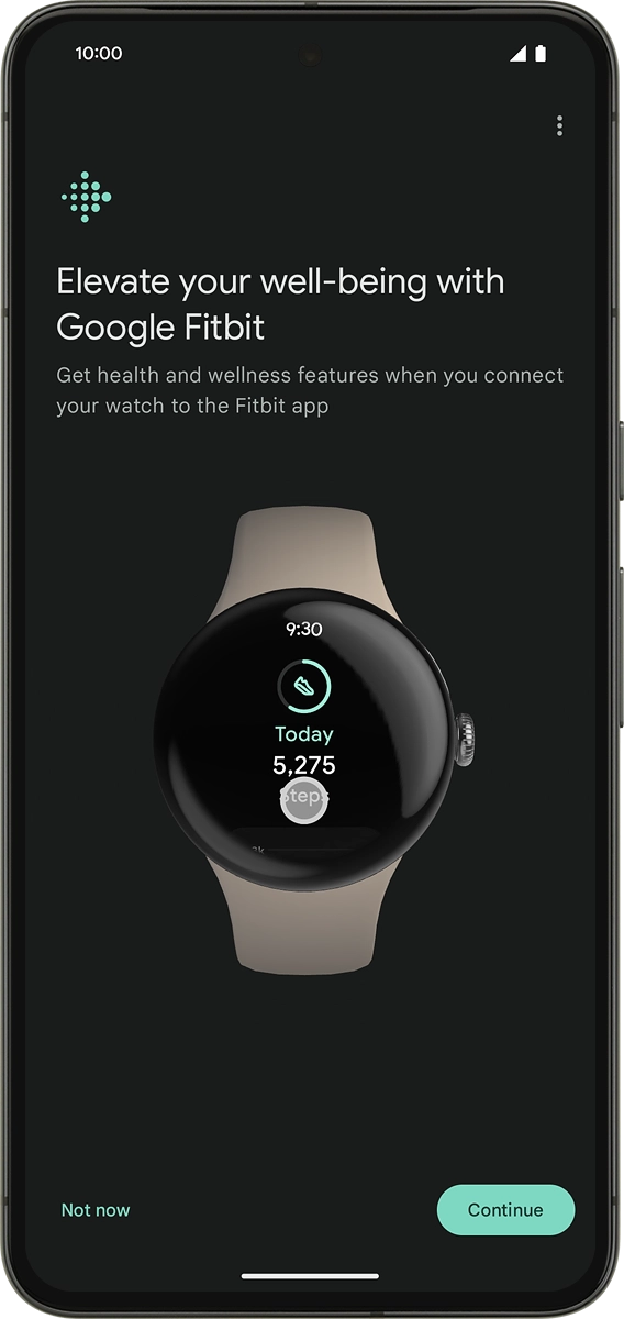 On your phone: Press Continue.