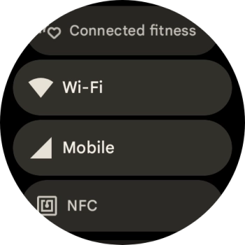 Press Mobile.