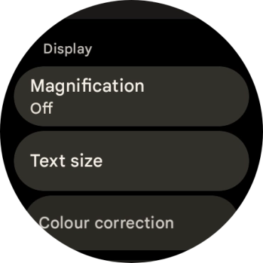Press the required category below 