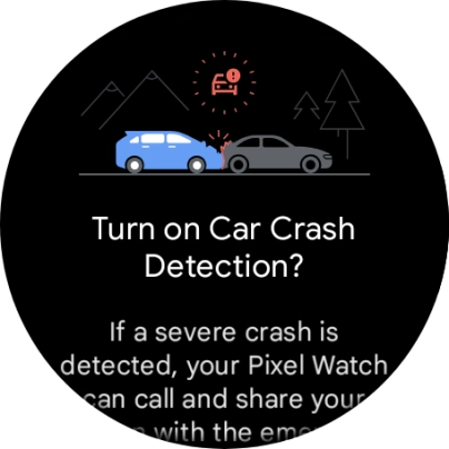 Follow the instructions on the screen to turn the function on or off.
