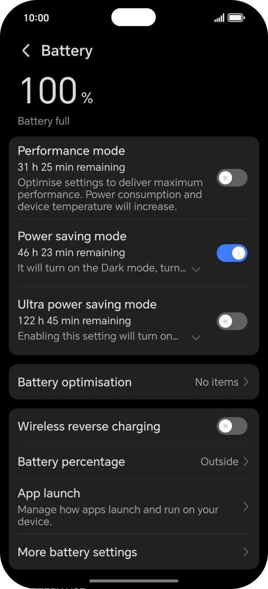 Slide your finger upwards starting from the bottom of the screen to return to the home screen.