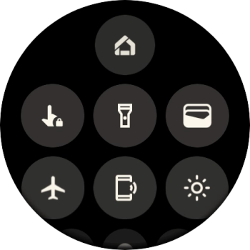 Press the find my phone icon to send a signal to your phone.